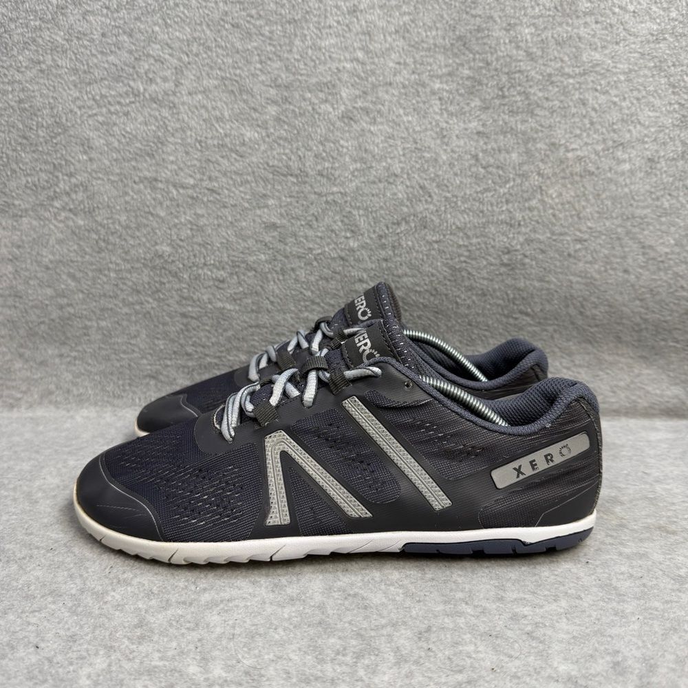 Xero Shoes Womens Size 10.5 Grey Minimalist‎ Low Top Lace Up Athletic Sneakers